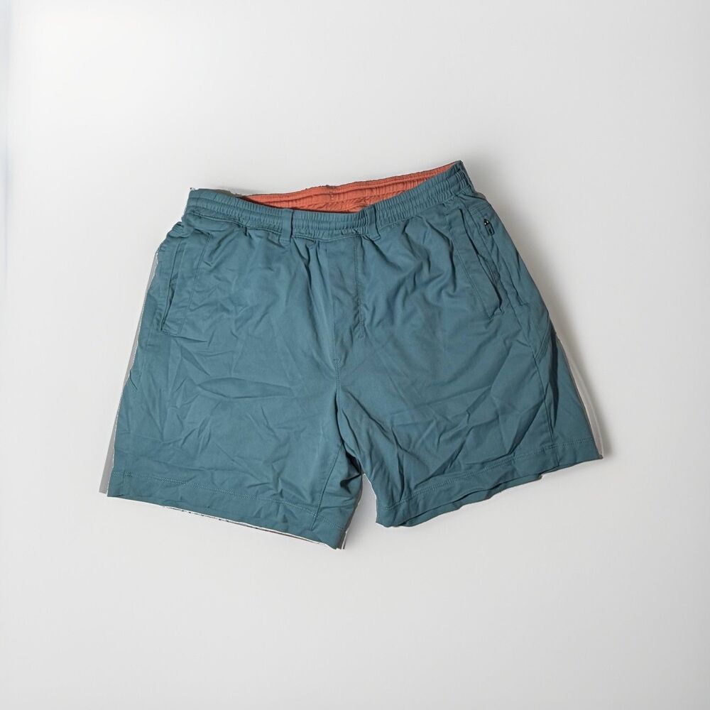 Birddogs Mens Lined Gym Shorts XL Blue Built In Liner Athletic Workout